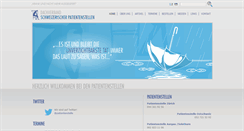 Desktop Screenshot of patientenstelle.ch